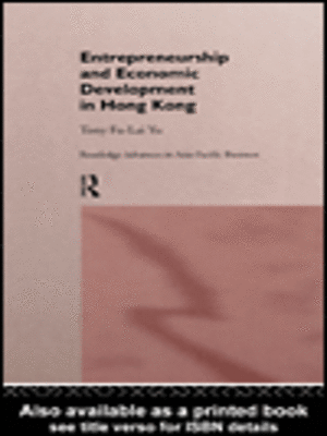 cover image of Entrepreneurship and Economic Development in Hong Kong